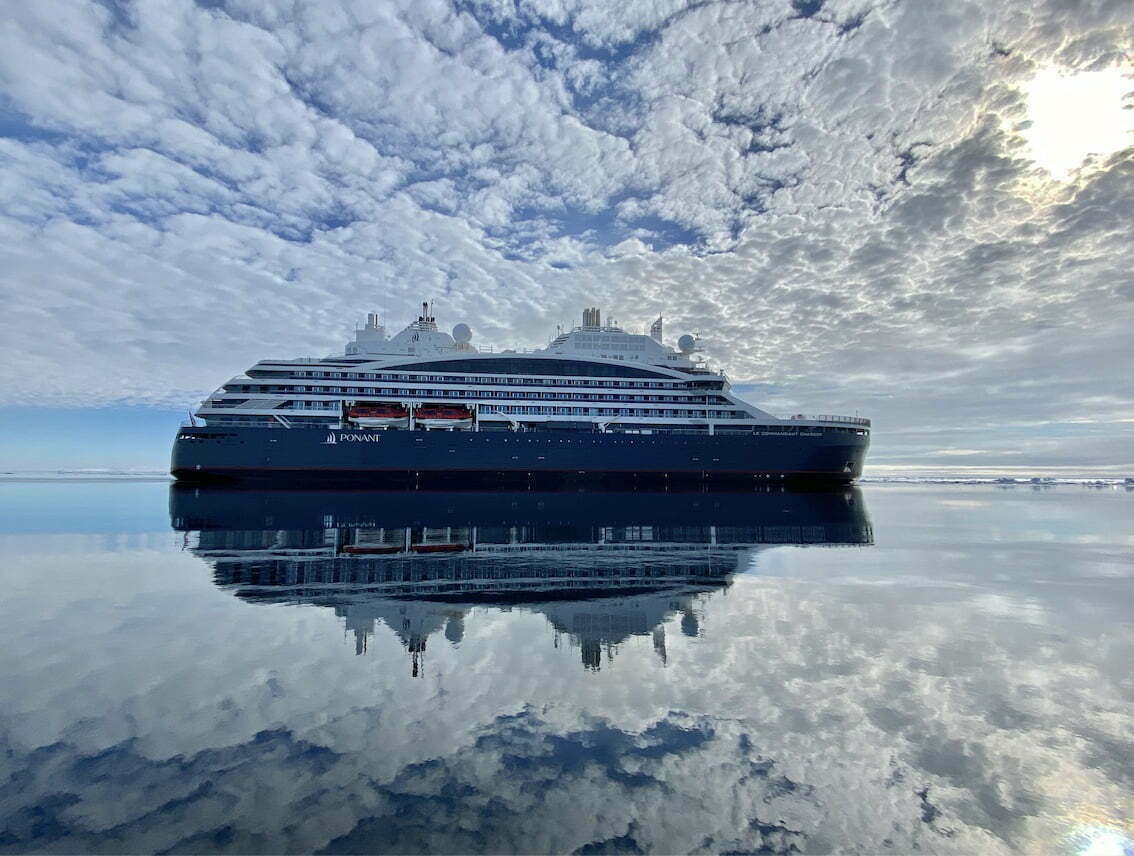 PONANT's Le Commandant Charcot reaches geographic North Pole for the first time