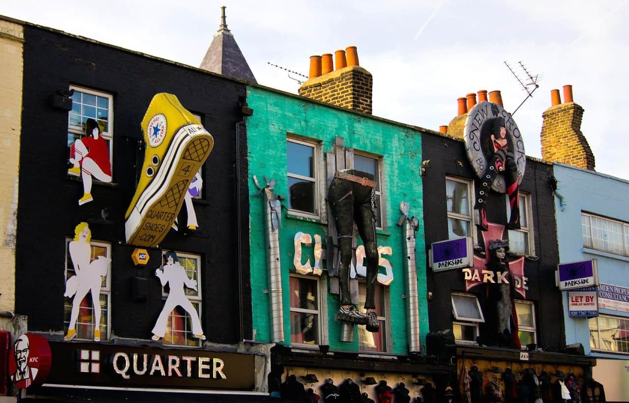 The curiosities of Camden Town, London