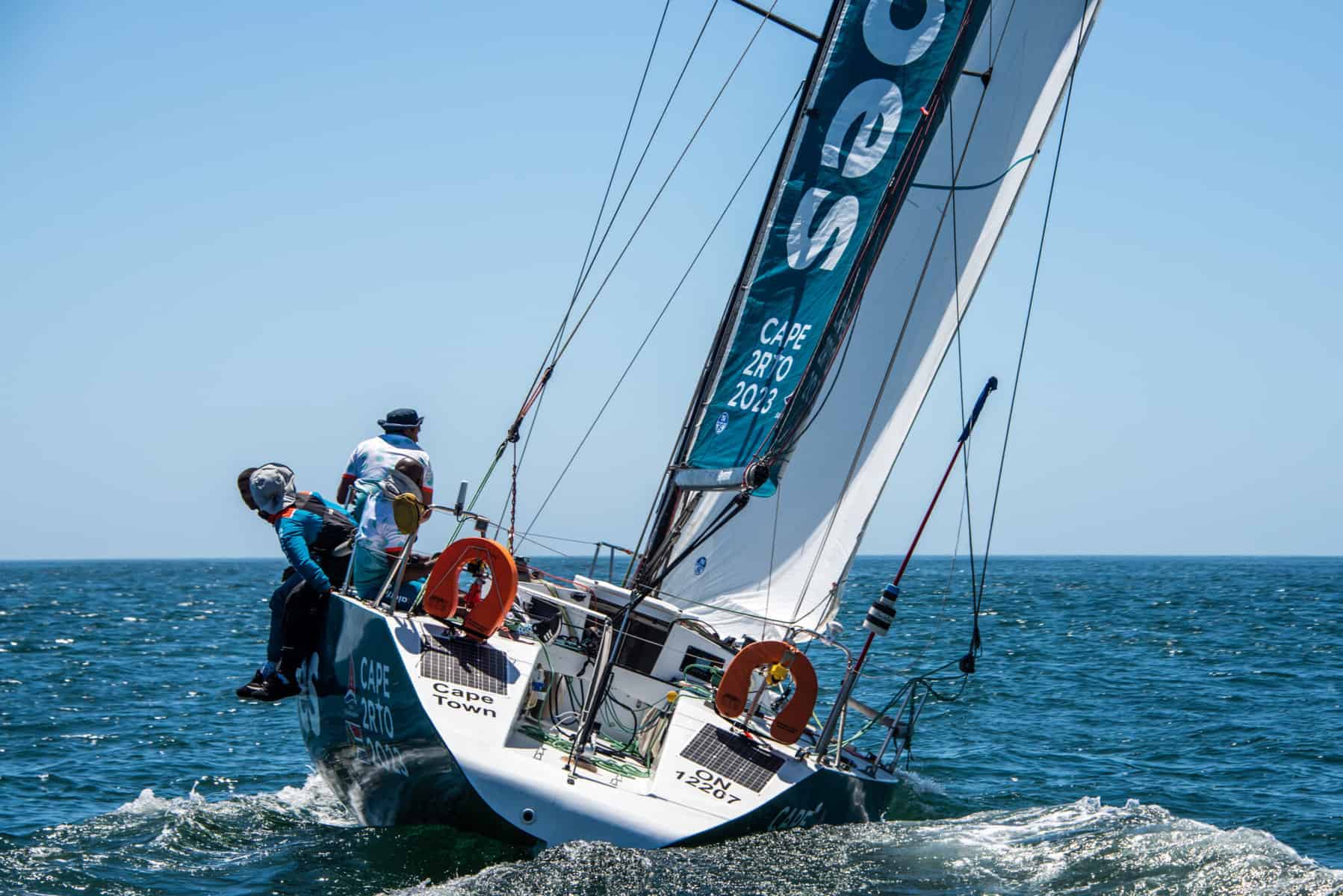 16 boats set sail for Rio Janeiro in the 50th anniversary of the Cape2Rio race