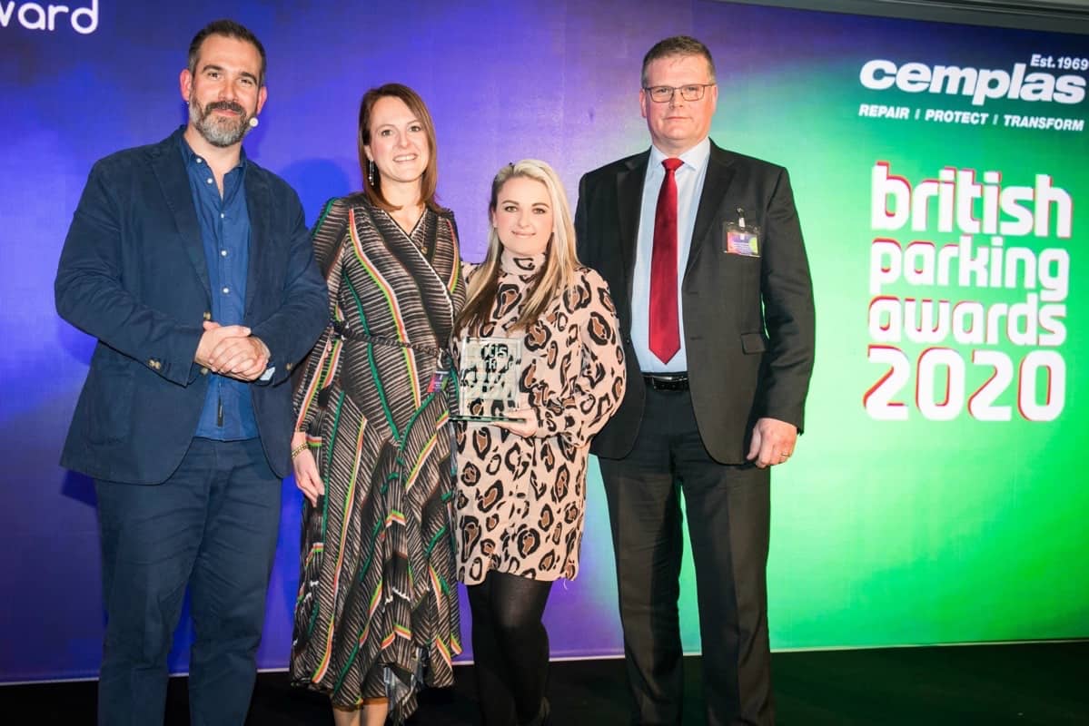 ParkVia scoops prestigious award