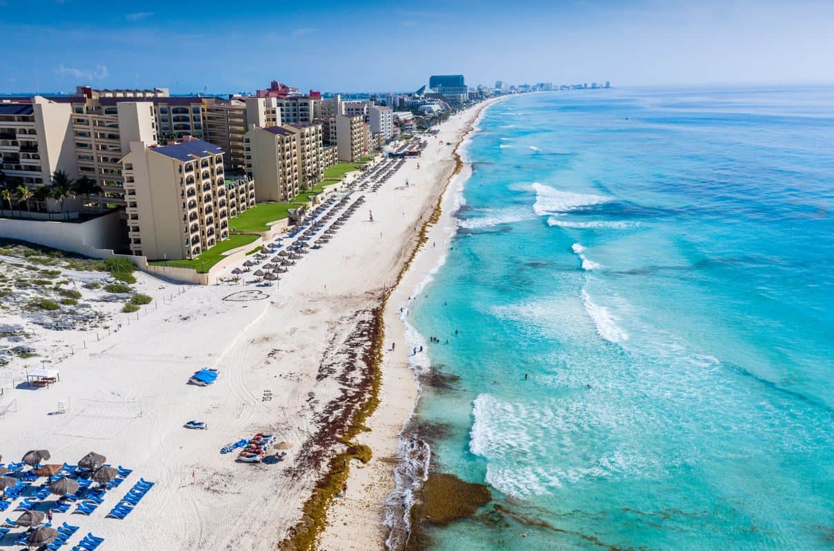 Sargassum Arrives On Cancun Beaches Early - Here’s What Travelers Need To Know