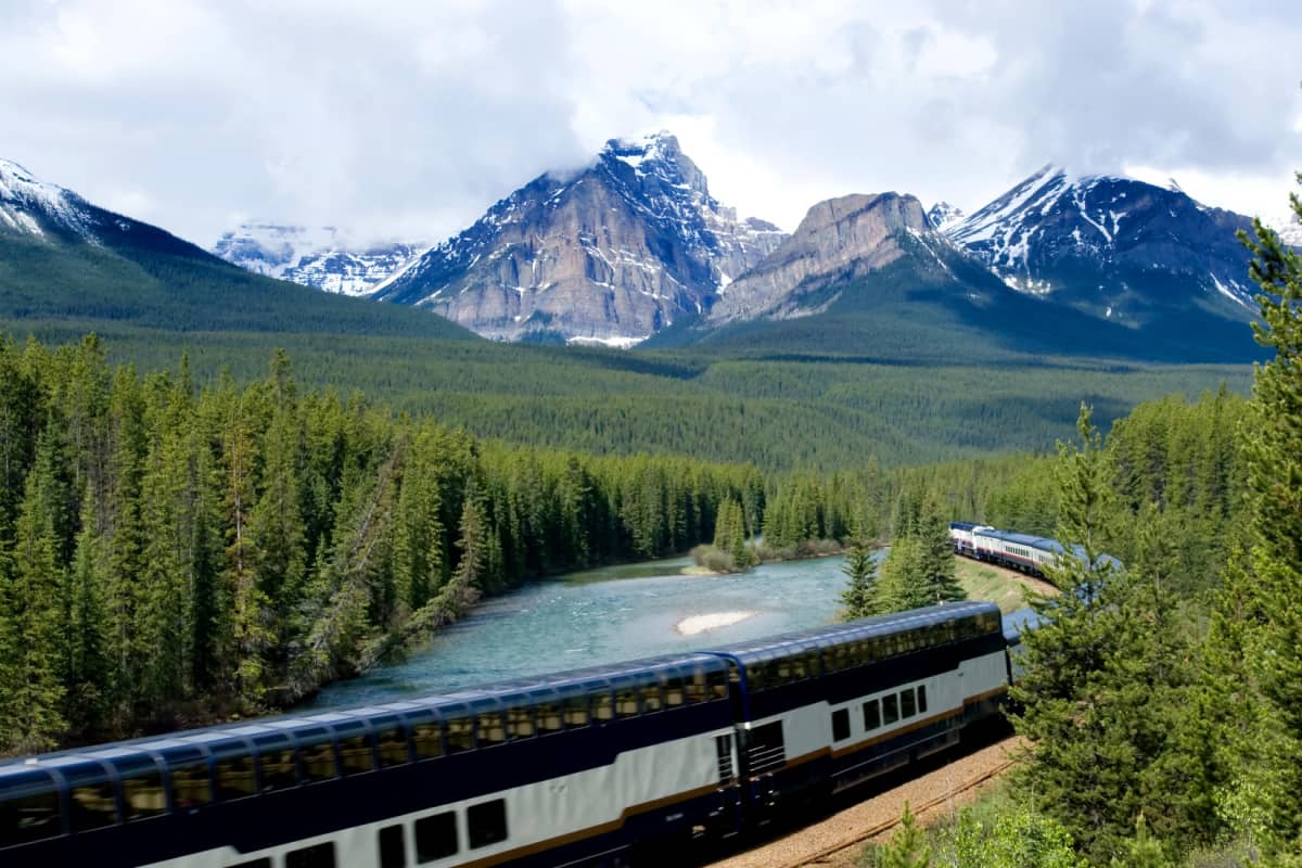 This Luxury Train Takes You On A Scenic Tour Through The Canadian Rocky Mountains