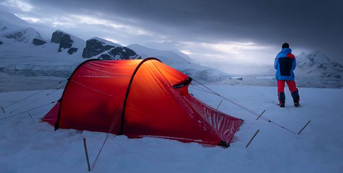 Hurtigruten Foundation’s new “Camping in Antarctica” fundraiser drives record donation