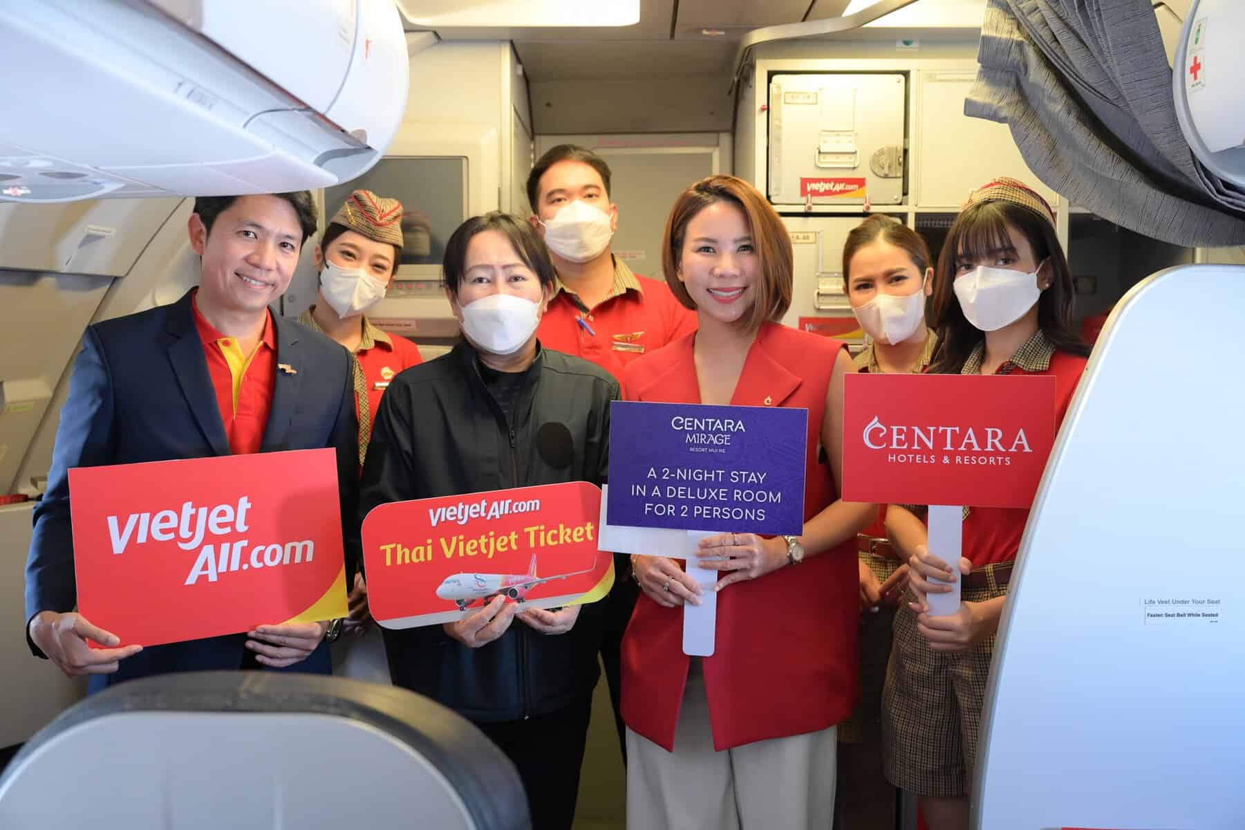 Thai Vietjet teams up with Centara offering extra benefits to travellers