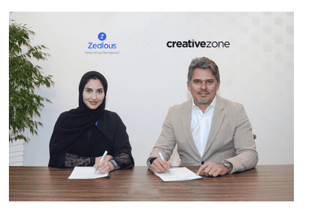 Zealous partners with Creative Zone