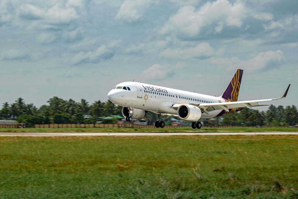 Flight UK819 flew Vistara’s 50 millionth passenger from Delhi-Bengaluru