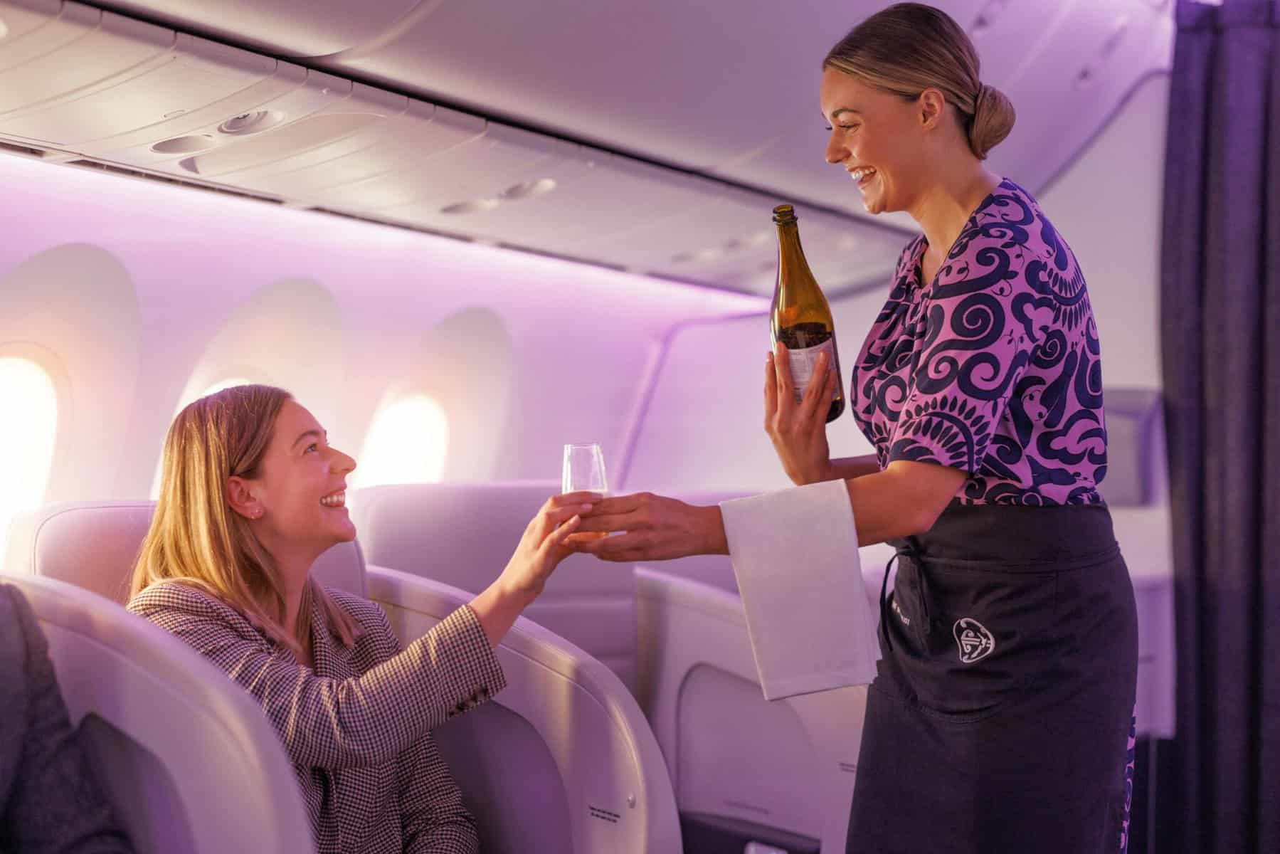 Air New Zealand toasts to New Zealand’s finest wines onboard