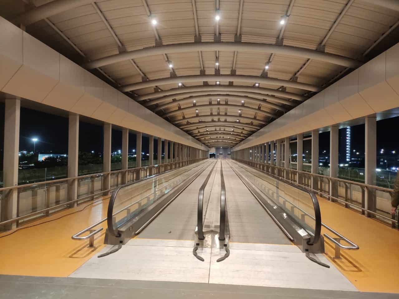 New Elevated Walkway for passengers opens at Kempegowda International Airport Bengaluru