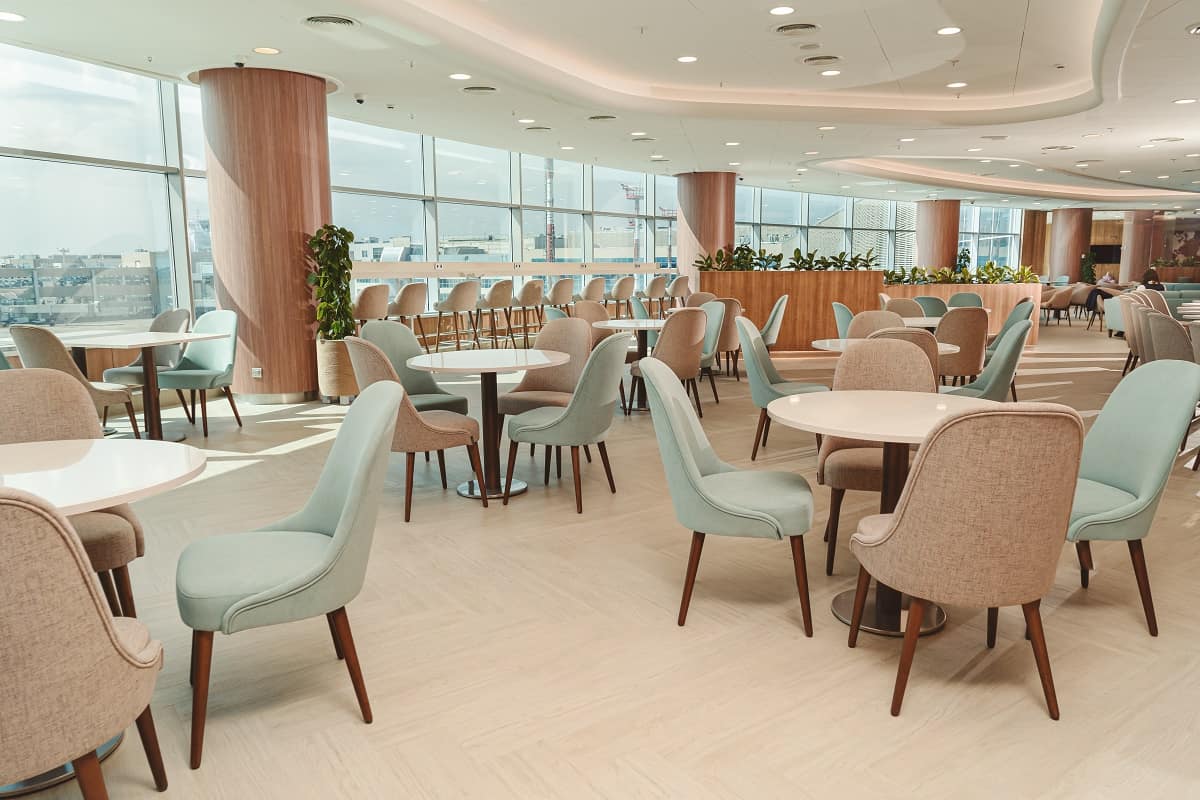 The new Domodedovo Airport business lounge is open to the public