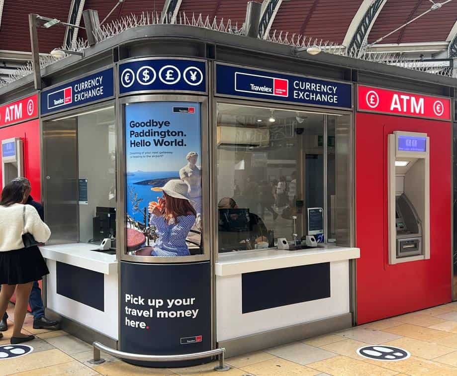 Travelex opens its first UK rail bureau at London Paddington