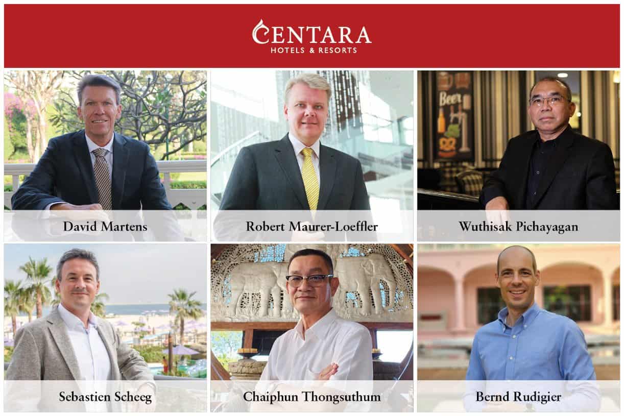 Centara Hotels & Resorts strengthens leadership team with key internal movements