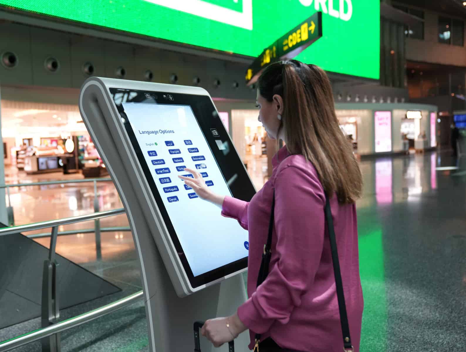 Hamad International Airport partners with Atos and Royal Schiphol Group to implement digital passenger assistance kiosks