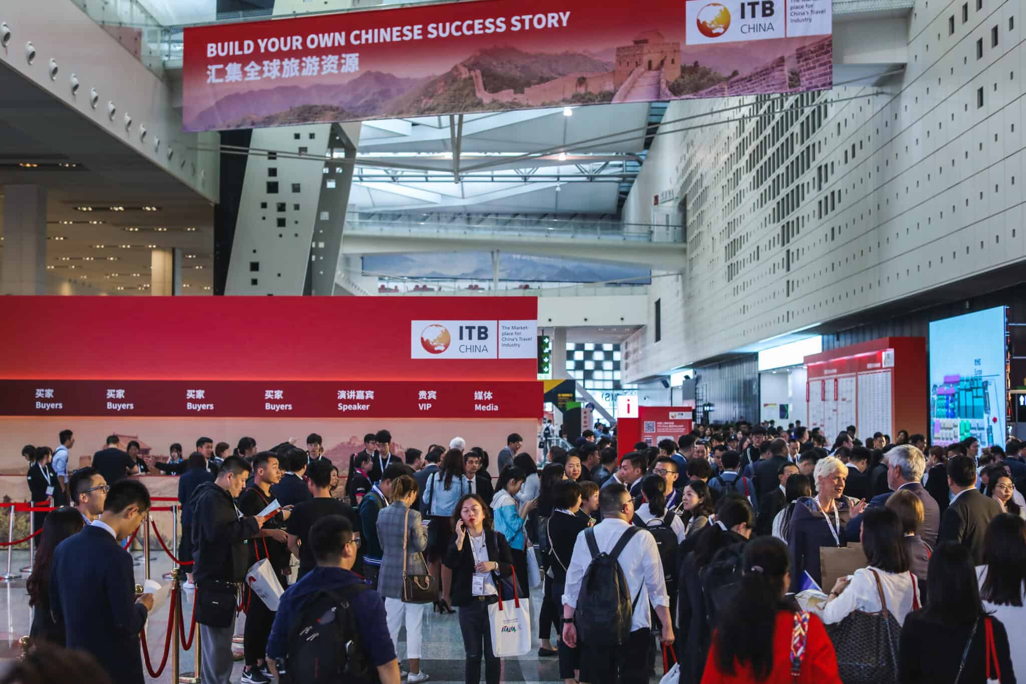 ITB China 2023 kicks off today, reuniting China’s tourism market with the global world of travel